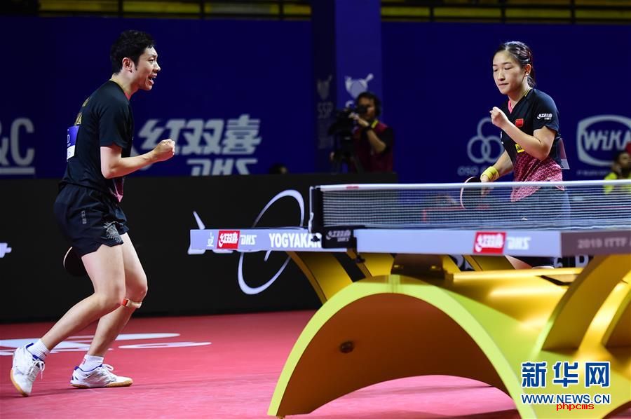 （体育）（5）乒乓球——亚锦赛：许昕/刘诗雯晋级混双决赛